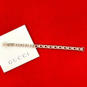 Gucci Square G Bracelet Silver 925 Bangle Accessory Silver 19488